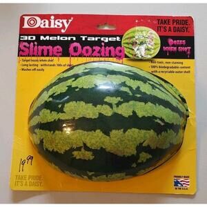 Daisy 3D Melon Target Watermelon Slime Oozing BB Gun Made In The USA